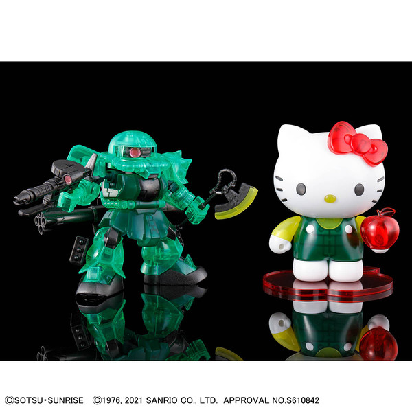 Hello Kitty (Zaku II Color, Clear Color), Hello Kitty, Bandai Spirits, Model Kit